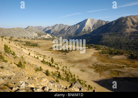 Bacino di formiche, Nuvola Bianca montagne, montagne rocciose, Idaho, Stati Uniti d'America Foto Stock