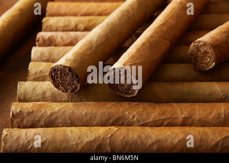 Grandi cubani sigari Cohiba. Foto Stock