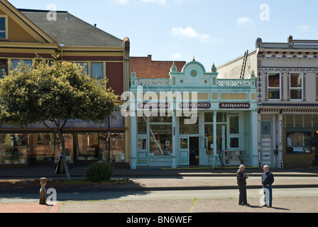 Il centro di Eureka nel nord della California Foto Stock