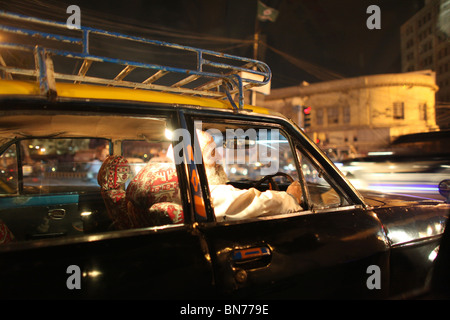 Down Town di Karachi, Pakistan Foto Stock