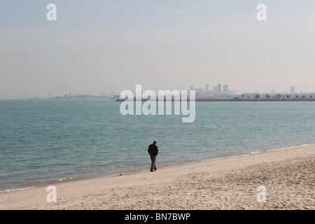 Streetview in Kuwait City Foto Stock