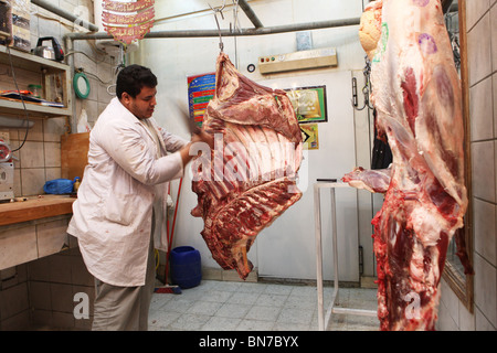 Lokal contrassegnati in Kuwait City Foto Stock