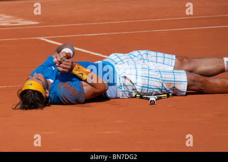 MONTE CARLO, monaco. Aprile 2010 ATP Monte Carlo Masters di tennis torneo tenutasi nel Monte Carlo Country Club di Monaco Foto Stock