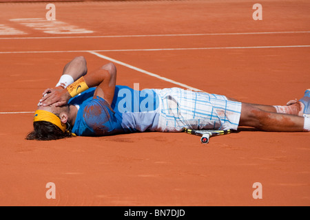 MONTE CARLO, monaco. Aprile 2010 ATP Monte Carlo Masters di tennis torneo tenutasi nel Monte Carlo Country Club di Monaco Foto Stock