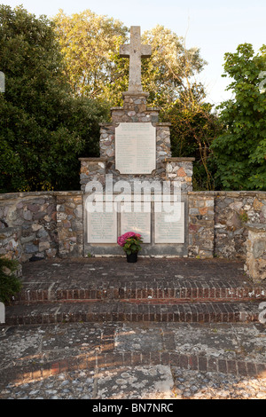 Memoriale di guerra a Bosham Foto Stock