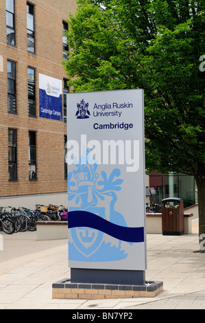 Anglia Ruskin University di Cambridge, Campus East Road, Cambridge, Inghilterra, Regno Unito Foto Stock