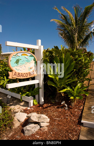 Abaco Inn, speranza comune, Abaco, Bahamas Foto Stock