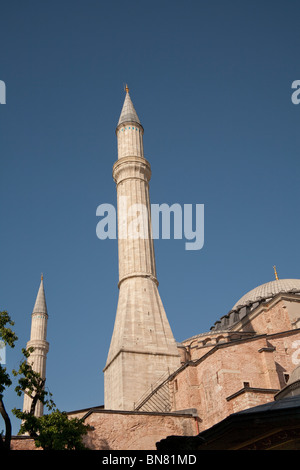 Haghia Sophia, la moschea di Istanbul, Turchia Foto Stock