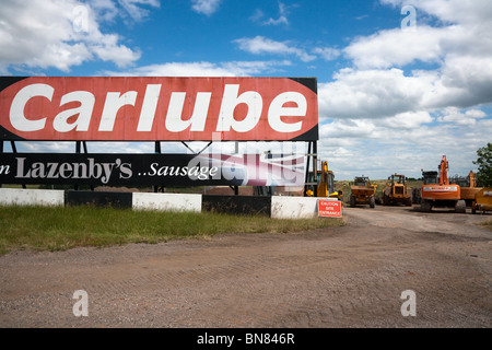 Donington Park circuito, home per il British Grand Prix motociclistico Castle Donington, Derby Foto Stock