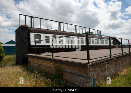 Donington Park circuito, home per il British Grand Prix motociclistico Castle Donington, Derby Foto Stock