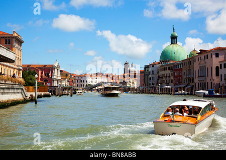 Il Canal Grande a Venezia Foto Stock