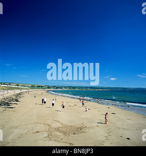 BEACH DUNGARVAN BAY COUNTY WATERFORD IRLANDA EUROPA Foto Stock