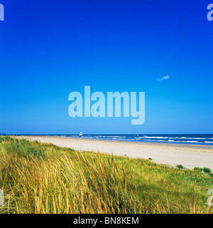 Spiaggia Bettystown Court Conference & Leisure nella contea di Meath, Irlanda Foto Stock