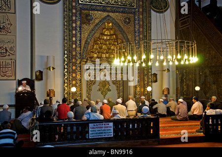 Ulu Cami islam moschea di Bursa Turchia città città Foto Stock