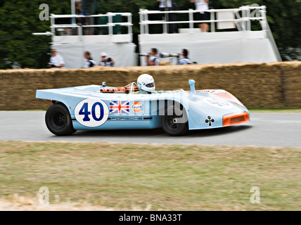 Porsche 908/03 Sports Racing Car a Goodwood Festival della Velocità di West Sussex England Regno Unito Regno Unito Foto Stock