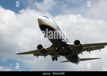 EI-DPA, Boeing 737-8come, Ryanair, Wladyslaw Reymont, Aeroporto Lodz Foto Stock