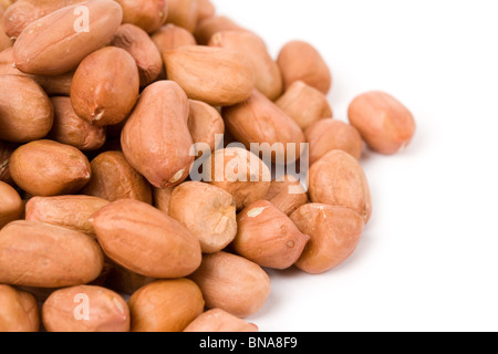 Shellless Peanut close up shot Foto Stock