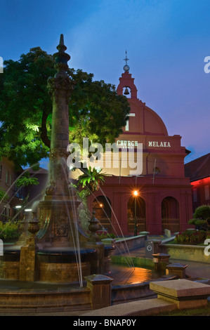 La Chiesa di Cristo Town Square Malacca Melaka Malaysia Foto Stock