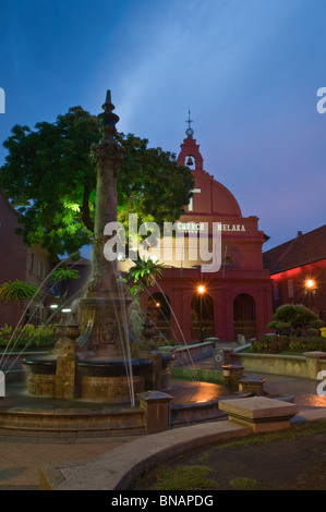 La Chiesa di Cristo Town Square Malacca Melaka Malaysia Foto Stock