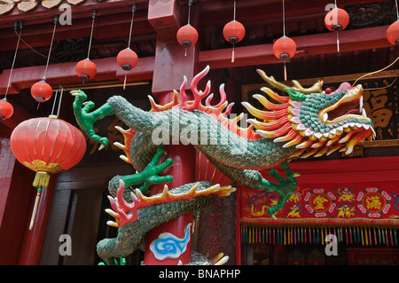 Sanduo tempio Cinese Chinatown Malacca Melaka Malaysia Foto Stock