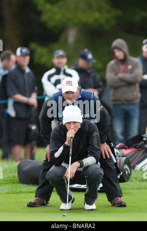 LOCH Lomond Scozia, 11-07-2010 Il round finale del PGA European Tour, Barclays Scottish Open Foto Stock