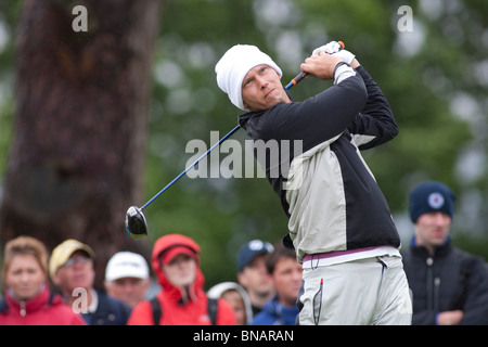 LOCH Lomond Scozia, 11-07-2010 Il round finale del PGA European Tour, Barclays Scottish Open Foto Stock