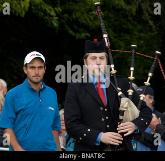 LOCH Lomond Scozia, 11-07-2010 Il round finale del PGA European Tour, Barclays Scottish Open Foto Stock