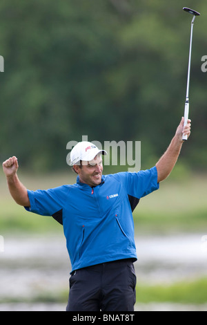 LOCH Lomond Scozia, 11-07-2010 Il round finale del PGA European Tour, Barclays Scottish Open Foto Stock