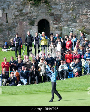 LOCH Lomond Scozia, 11-07-2010 Il round finale del PGA European Tour, Barclays Scottish Open Foto Stock