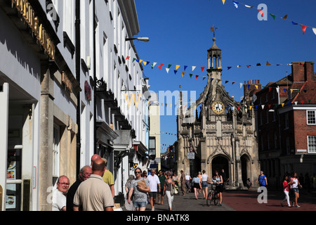 Mercato Chichester attraversare Sussex England Foto Stock