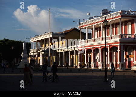 Il Palazzo Episcopale in Avenida Guzman in Granada in Nicaragua Foto Stock