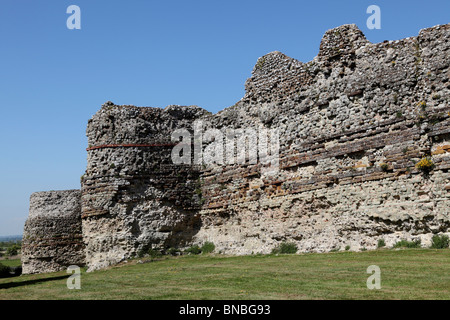 3169. Il Castello di Pevensey, East Sussex, Regno Unito Foto Stock