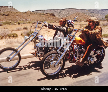 EASY RIDER 1969 Columbia film con Foto Stock