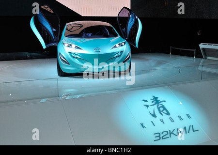 Del Mazda 'Kiyora' concetto city car sul display al Tokyo Motor Show 2009 (Giappone) Foto Stock