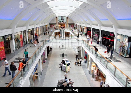 Churchill Square Shopping Centre interno, Brighton East Sussex, England, Regno Unito Foto Stock