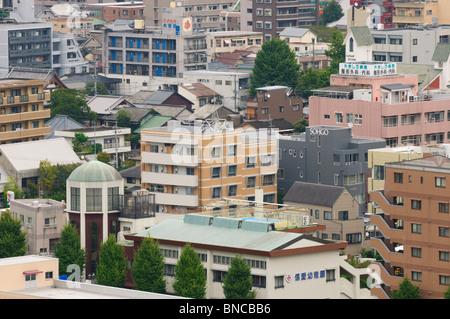 Città di Kumamoto, Prefettura di Kumamoto, Regione di Kyushu, Isola di Kyushu, Giappone Foto Stock