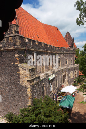 Grodziec - resti del castello medievale, Slesia, Polonia Foto Stock