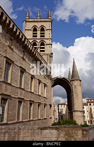 Cattedrale di Saint Pierre, Montpellier, Francia Foto Stock