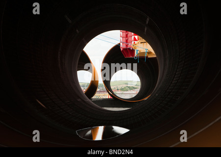 Dong Energy è base shore a Barrow in Furness per sviluppare il Walney offshore wind farm Foto Stock