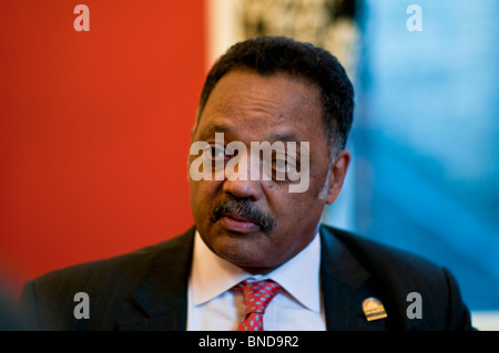 Rev Jesse Jackson Foto Stock