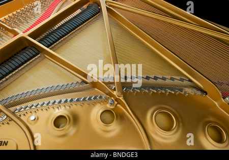 La Steinway B Pianoforte (interno) Foto Stock