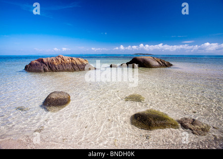 Bella gita su Mun Nork Isola, Rayong Thailandia. Foto Stock