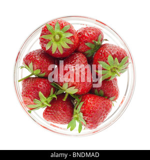 Fresche e gustose fragole Foto Stock