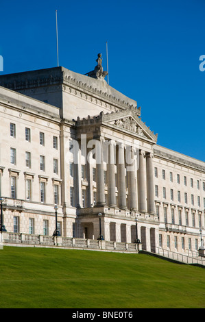 Gli edifici del Parlamento a Belfast, Irlanda del Nord. Foto Stock