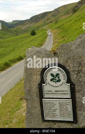 Il National Trust di proprietà Abergwesyn pass e comune, Powys, Mid Wales UK Foto Stock