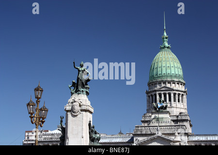 Argentina Congresso Nazionale di costruzione di Buenos Aires Foto Stock