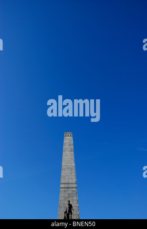 Lincoln la tomba in Oak Ridge cimitero, Springfield, Illinois, è il luogo del riposo finale per il sedicesimo presidente degli STATI UNITI D'AMERICA Foto Stock