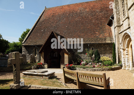 Santa Maria Vergine Chiesa Clymping Climping Littlehampton West Sussex Foto Stock