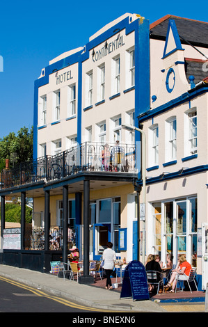 Hotel Continental sul lungomare, whitstable kent, Regno Unito Foto Stock