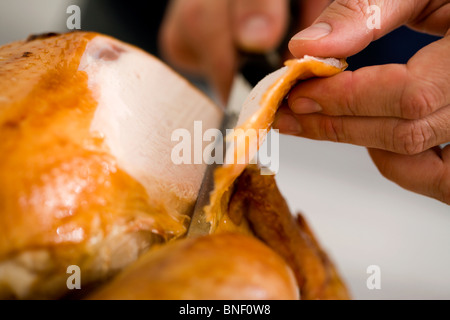Cena di tacchino Foto Stock